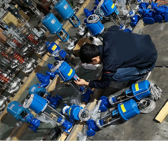 電動溫度調節閥